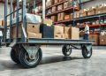 carrinho de transporte e produtividade