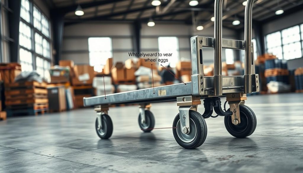 carrinho de transporte industrial
