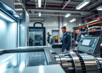 centro de usinagem e automação de processos