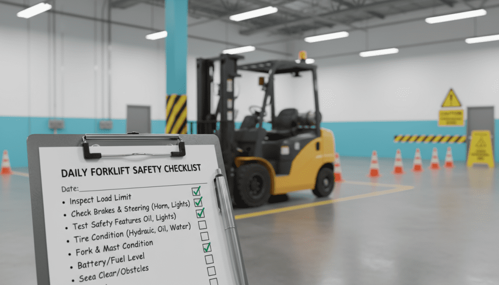 checklist diário de segurança