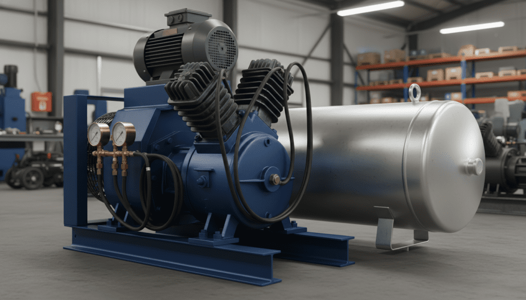 compressor de ar com reservatório
