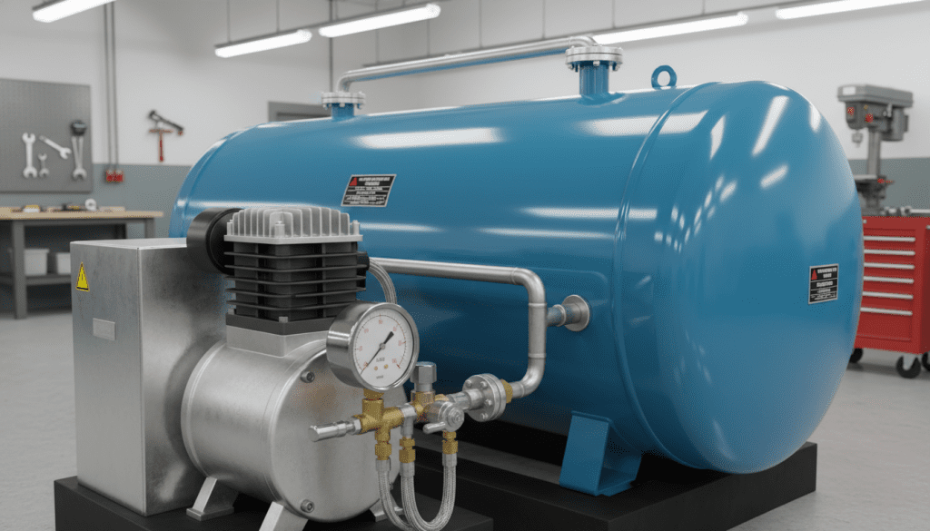 compressor de ar com reservatório