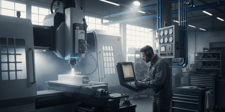 compressor de ar e CNC