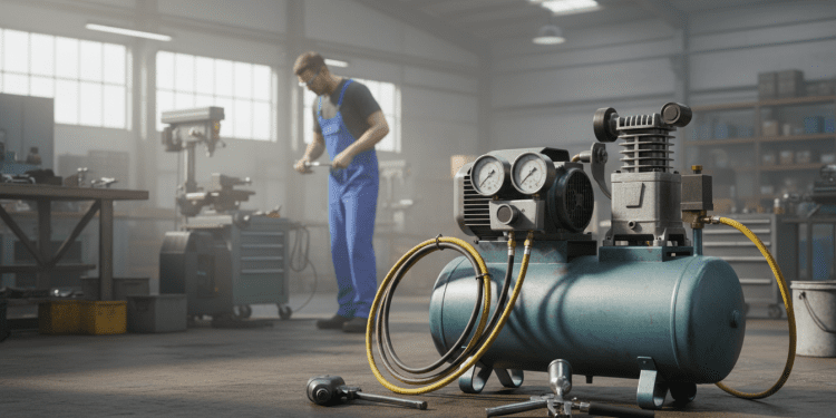 compressor de ar e aplicações pneumáticas