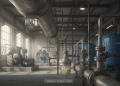 compressor de ar e condensado