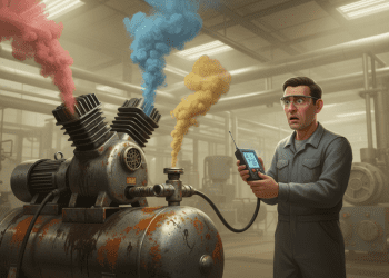 compressor de ar e contaminação