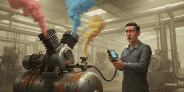 compressor de ar e contaminação