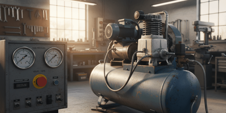 compressor de ar e controle de carga