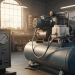compressor de ar e controle de carga
