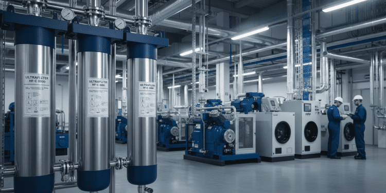 compressor de ar e filtros