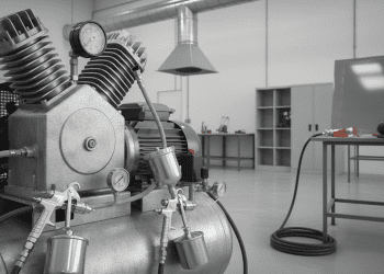 compressor de ar e pintura