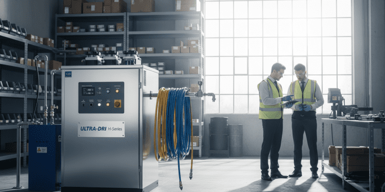 compressor de ar e secador de ar