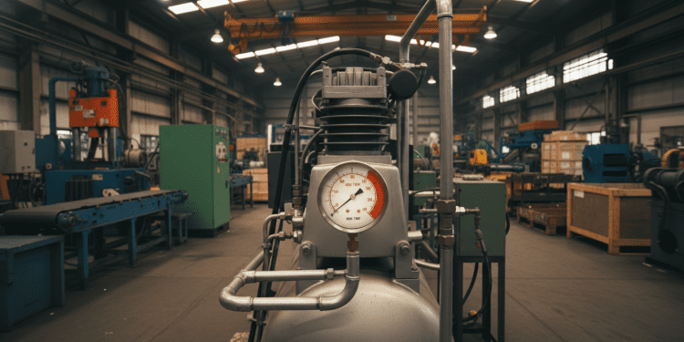 compressor de ar e temperatura de descarga