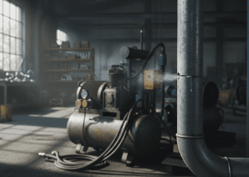 compressor de ar e vazamentos