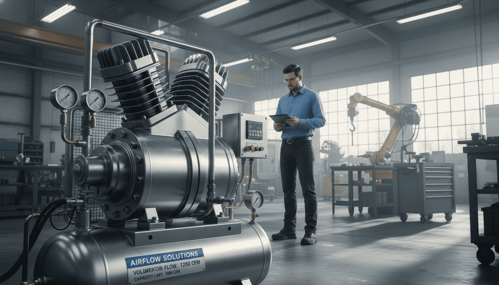 compressor de ar industrial