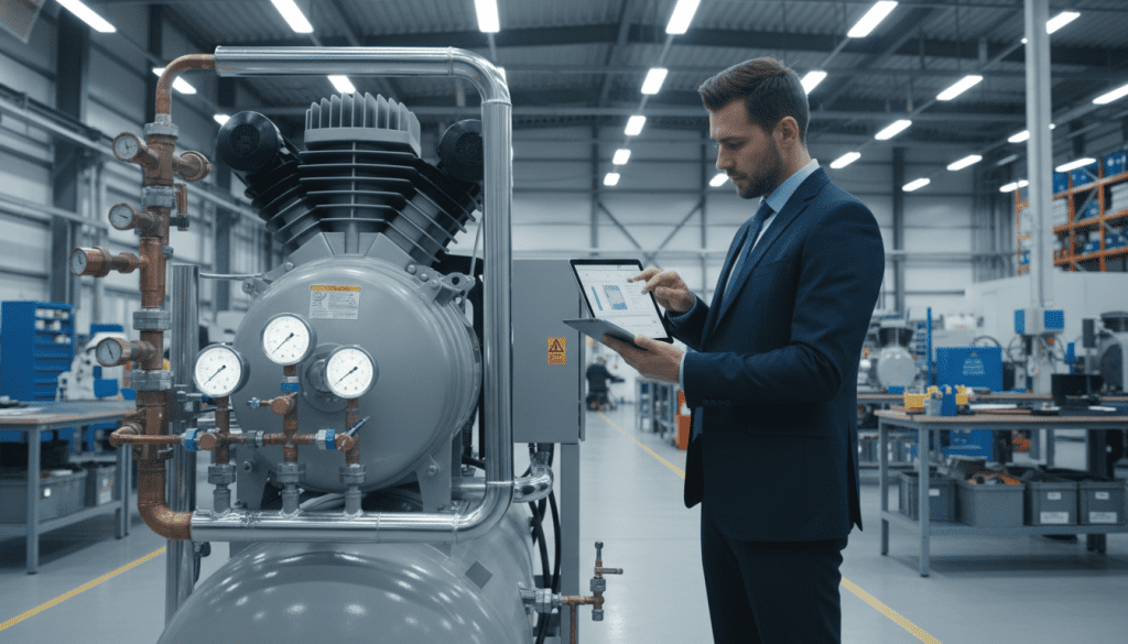 compressor de ar industrial