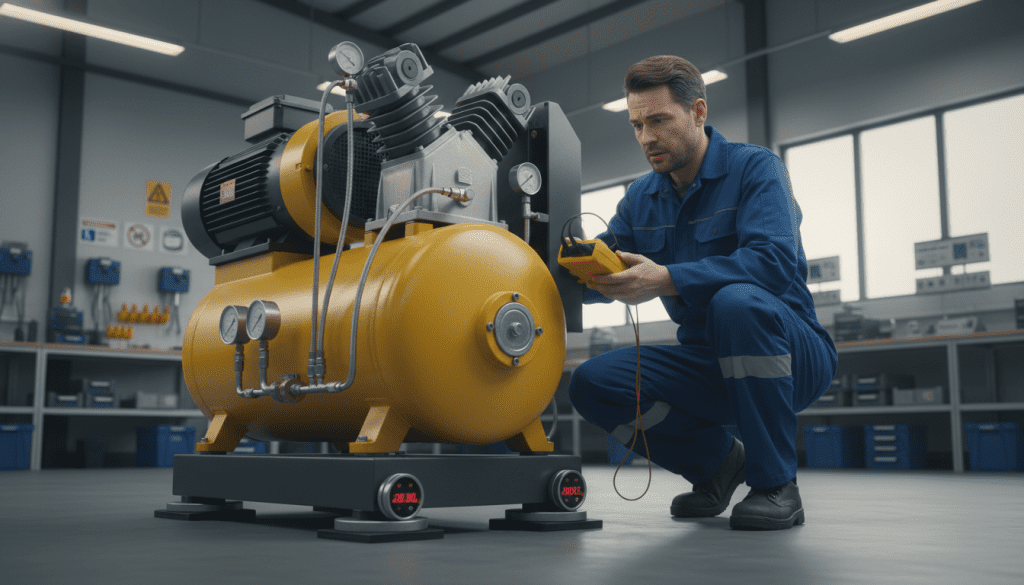 compressor de ar vibração compressor de ar vibração