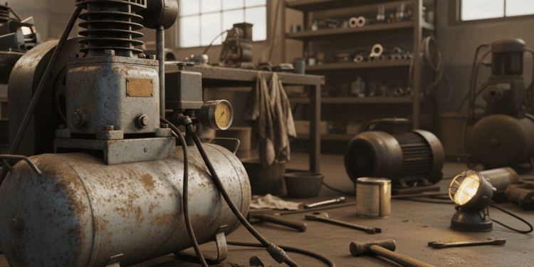 compressor usado e histórico de operação