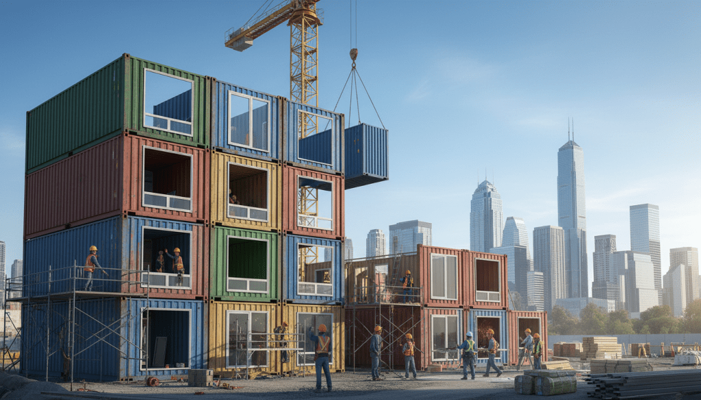 construção modular