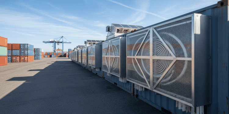 container e ventilação real