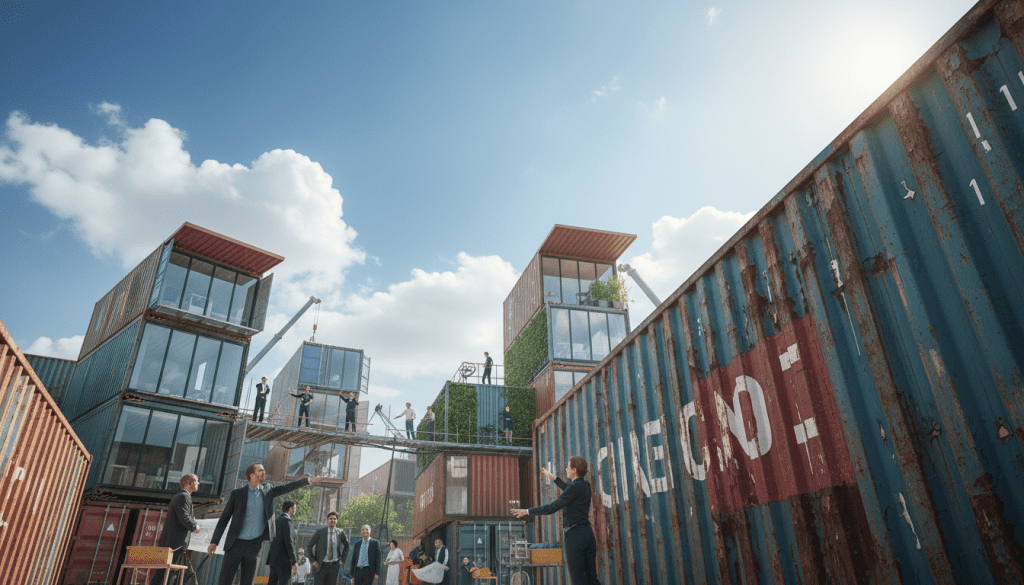 container marítimo usado