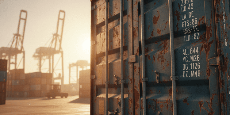 container usado e custo oculto
