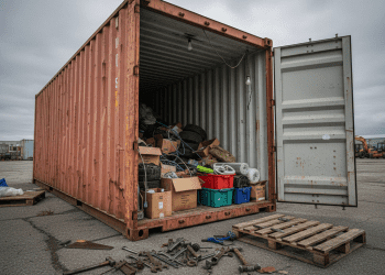 container usado e limitações práticas