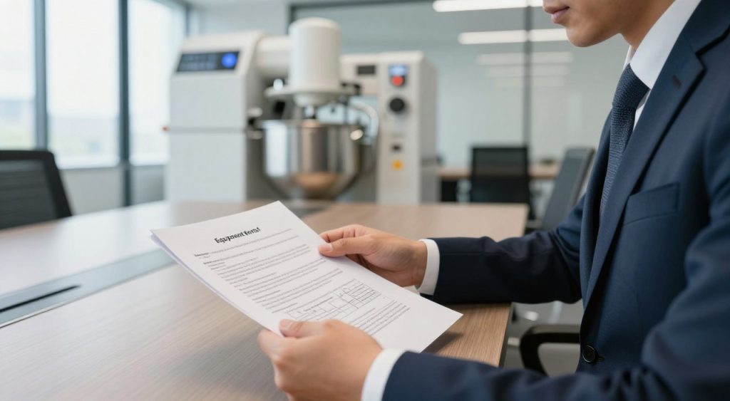contratos de locação de equipamentos
