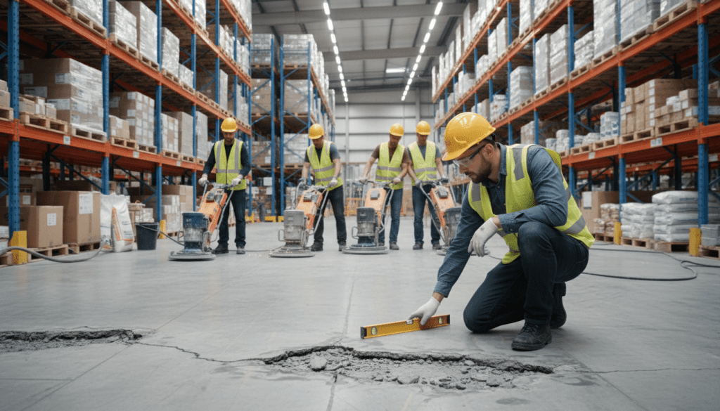 correção de pisos industriais