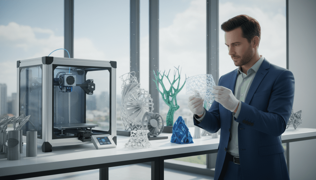 crescimento da impressão 3D