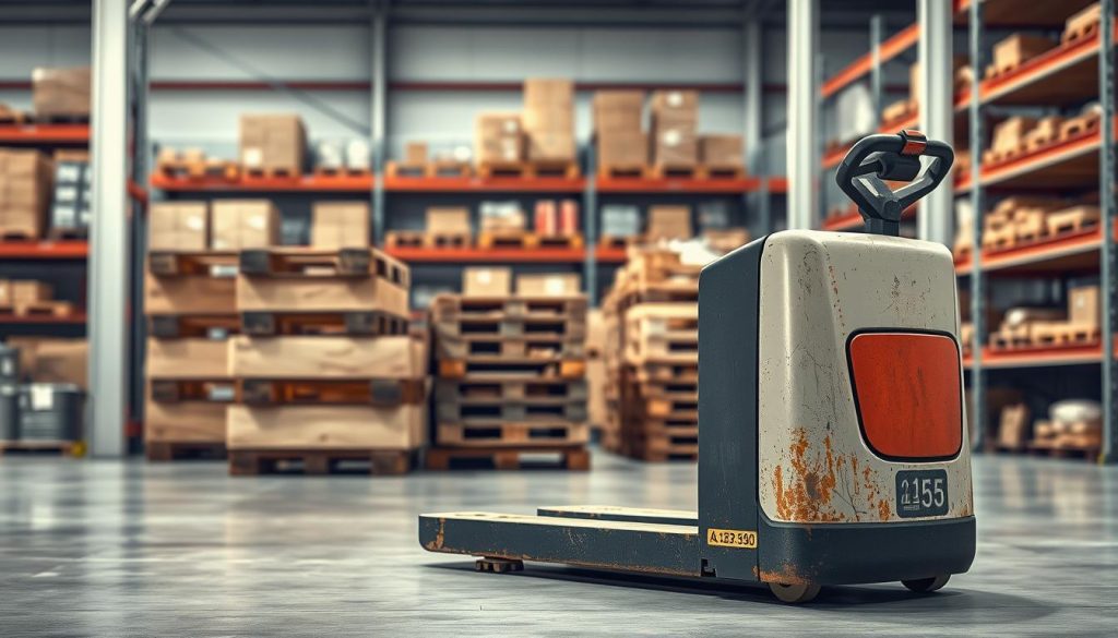 depreciação de equipamentos logísticos