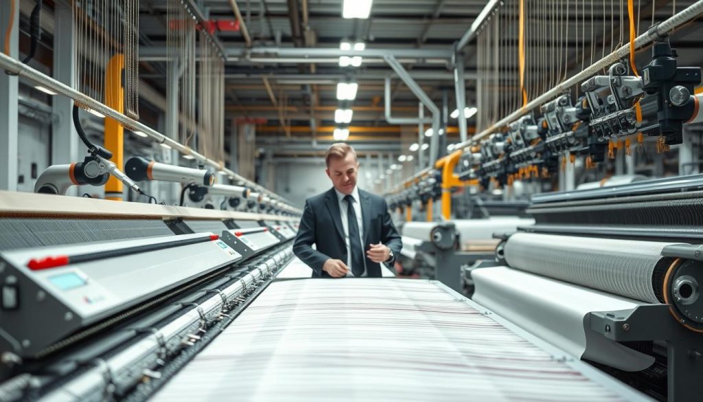 desafios da automação em teares industriais