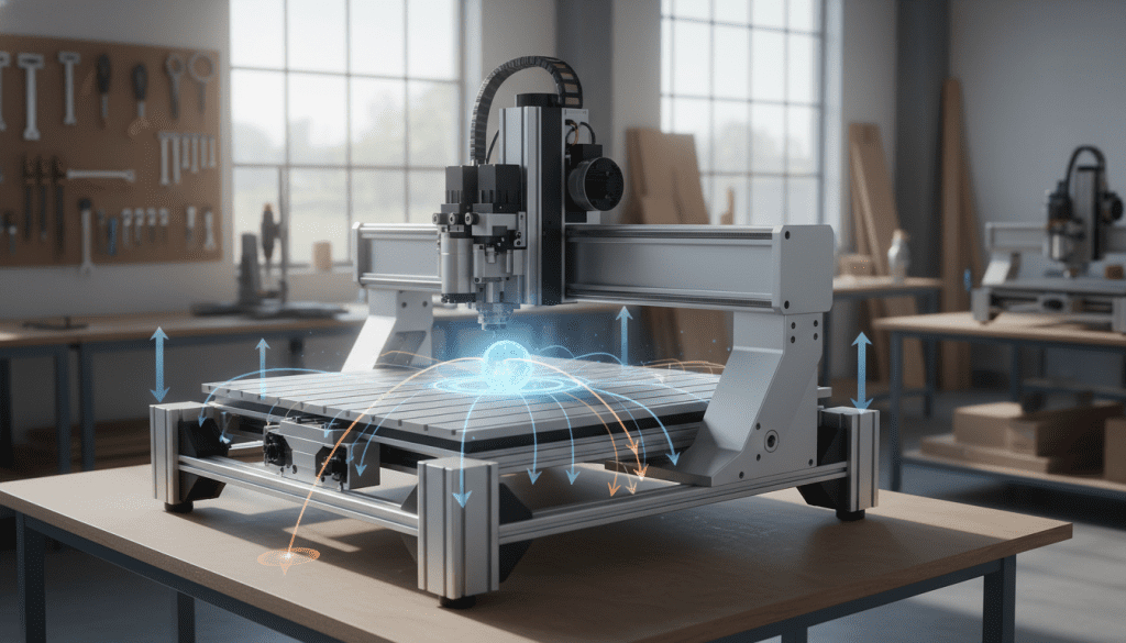 design de router CNC