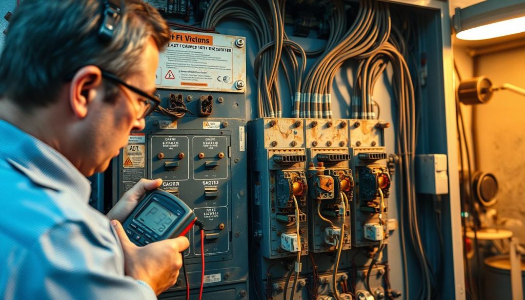 diagnóstico de envelhecimento em equipamentos elétricos