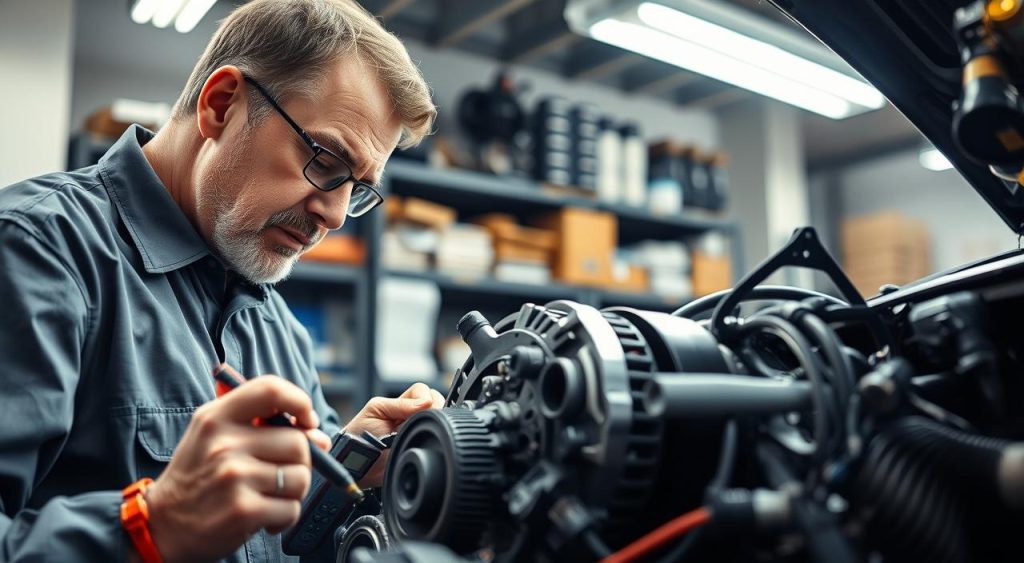diagnóstico de problemas no motor