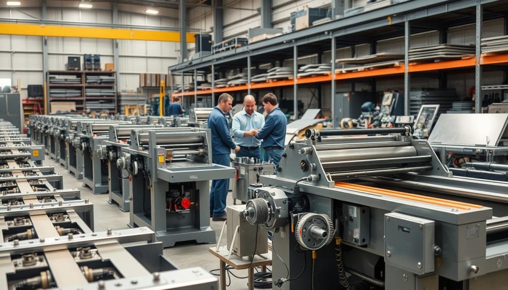 dobradeira de chapas industriais