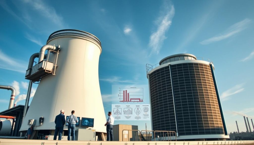 eficiência energética em torres de resfriamento