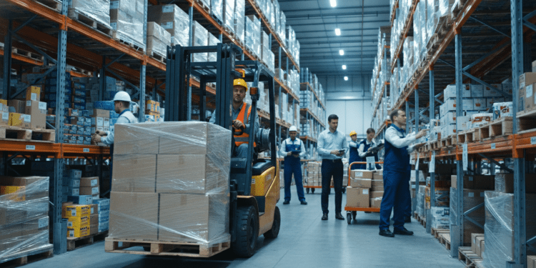 empilhadeira e gargalos de produção