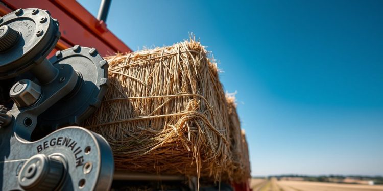 enfardadeira e variação de compactação