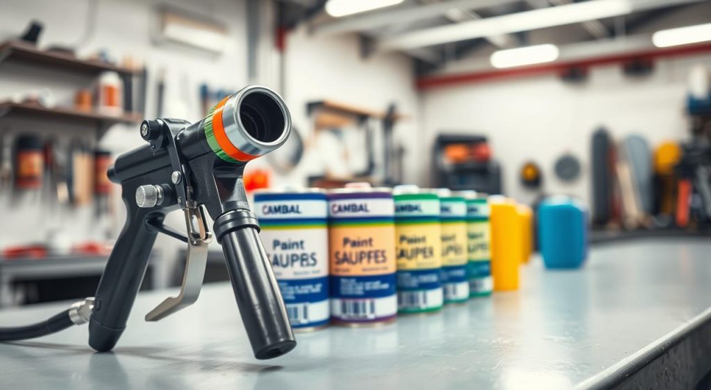 equipamento de pintura