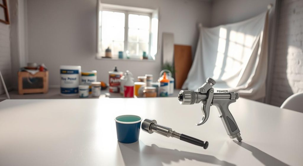 equipamento de pintura