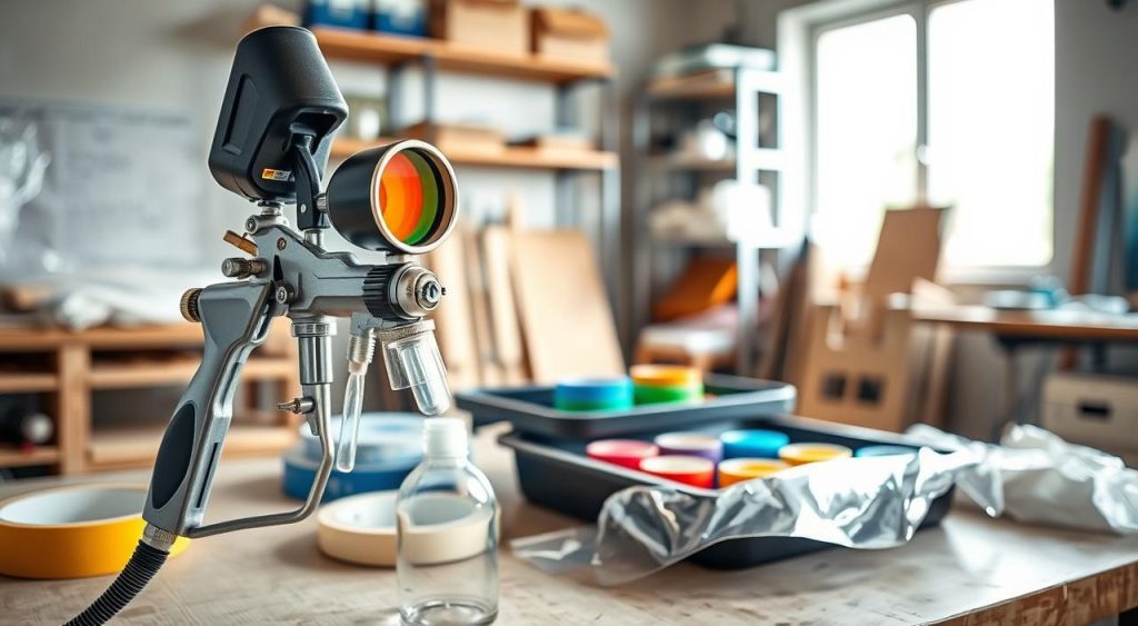 equipamento de pintura