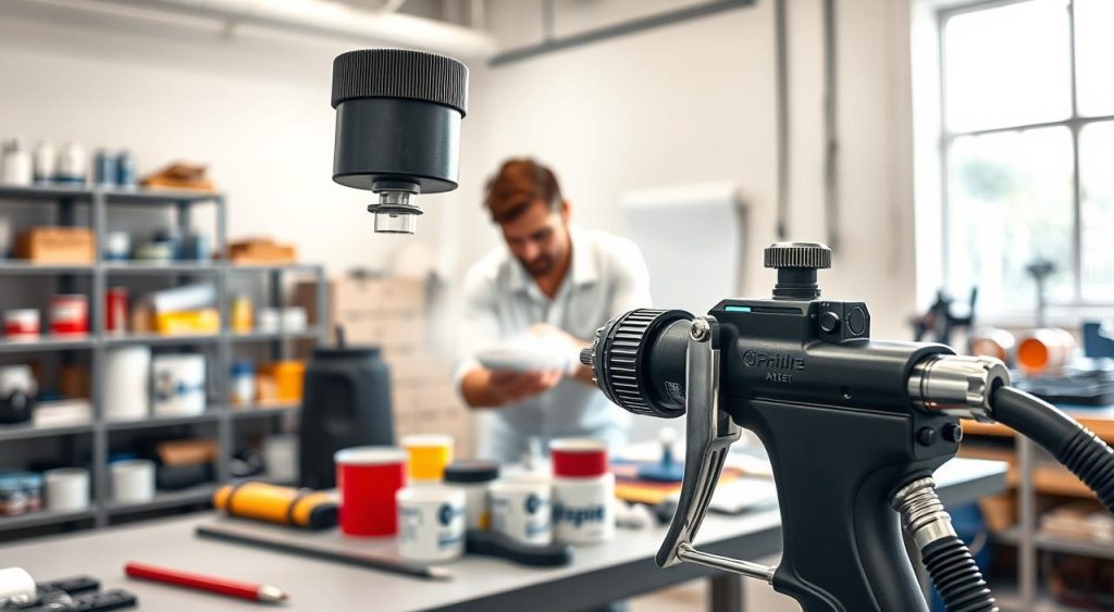 equipamento de pintura profissional