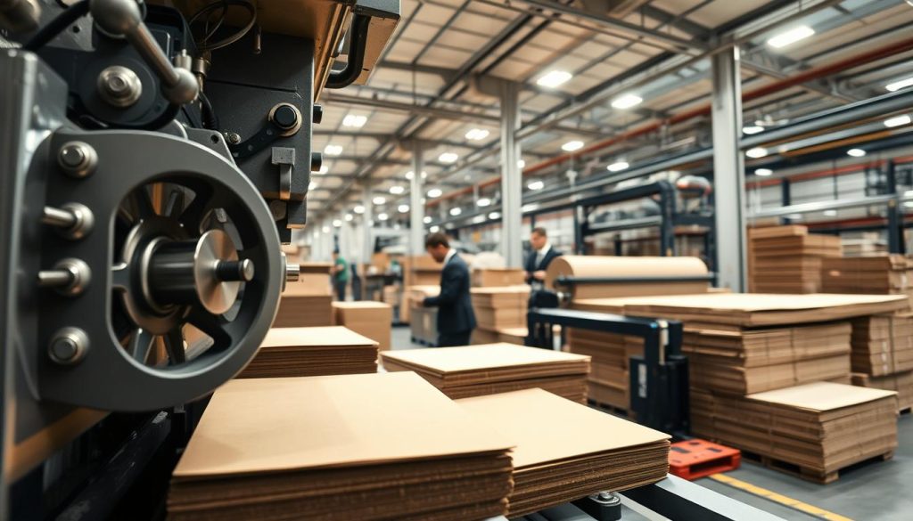equipamento para ondular papelão