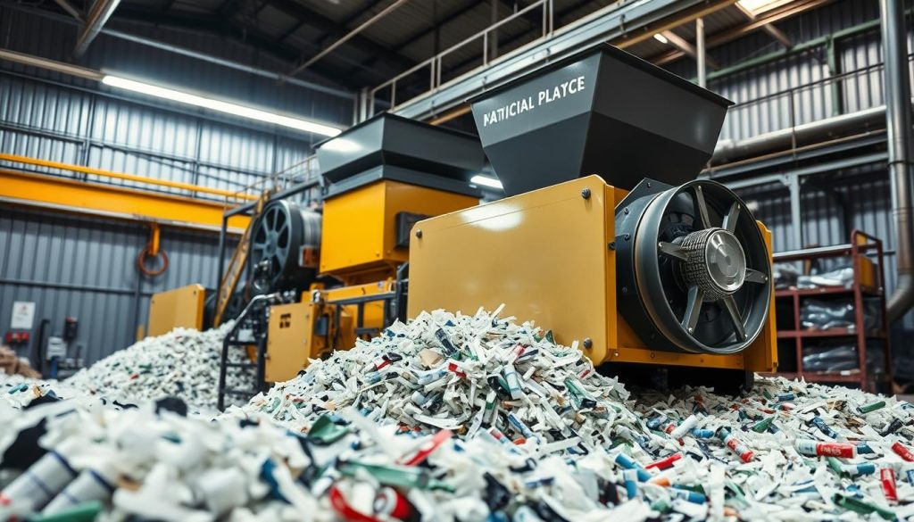 equipamento para trituração de materiais grandes