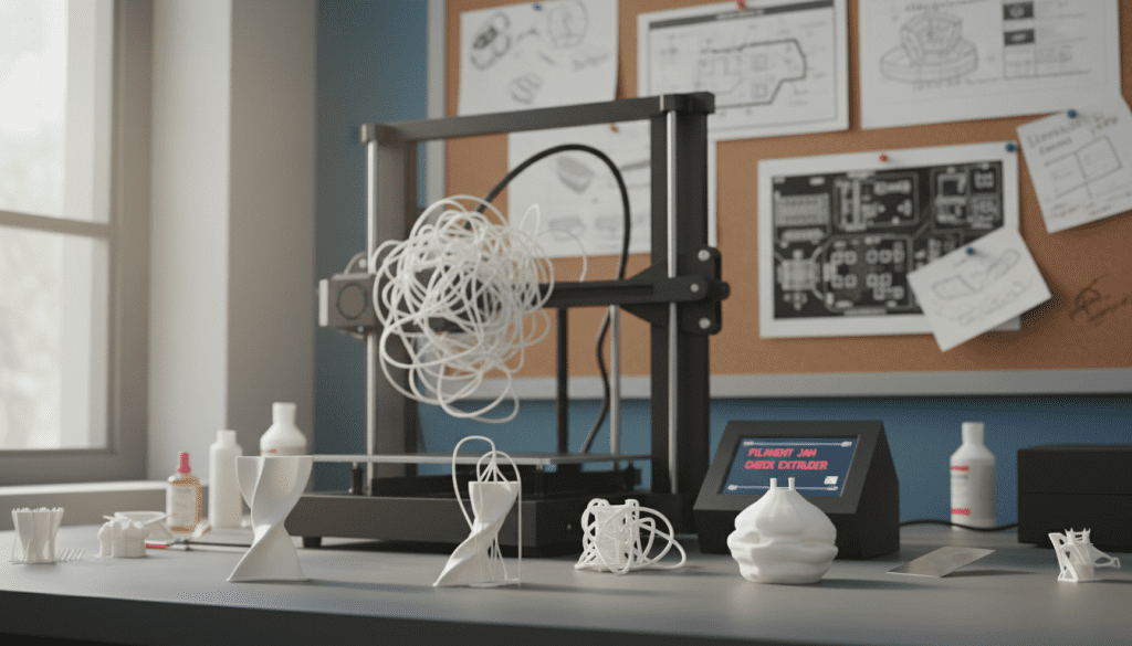 erros comuns impressão 3D