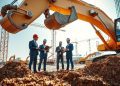 escavadeira e produtividade invisível
