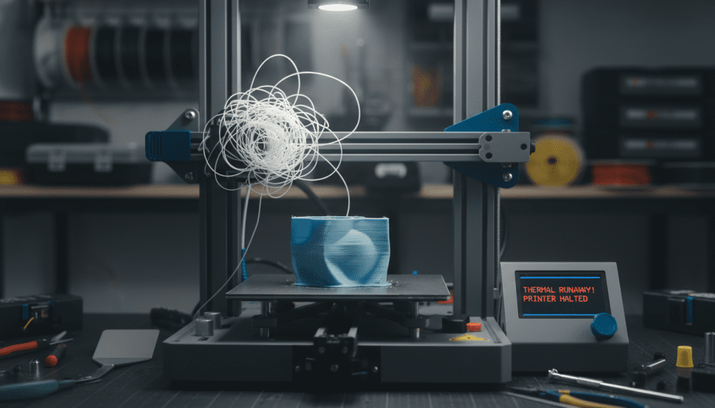 falhas recorrentes em impressora 3D