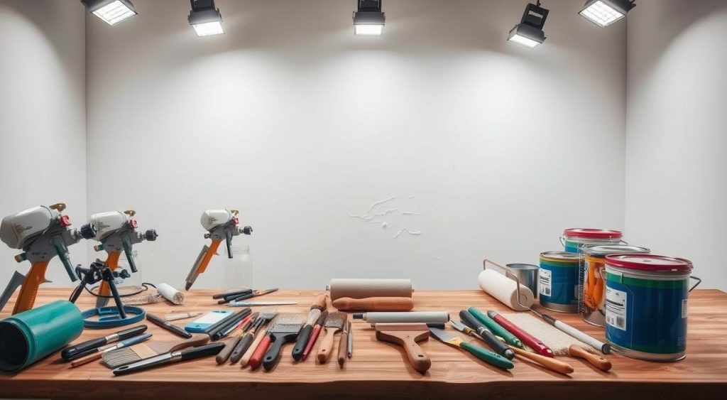 ferramentas para pintura