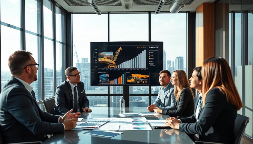 financiamento de guindaste